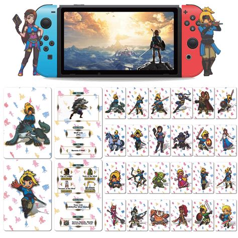 breath of the wild nfc cards list|zelda breath of the wild unlocks.